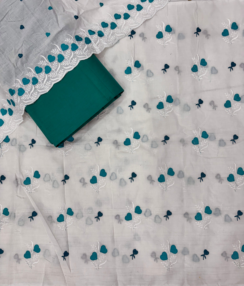 Kora Cotton Heart Design Fabric