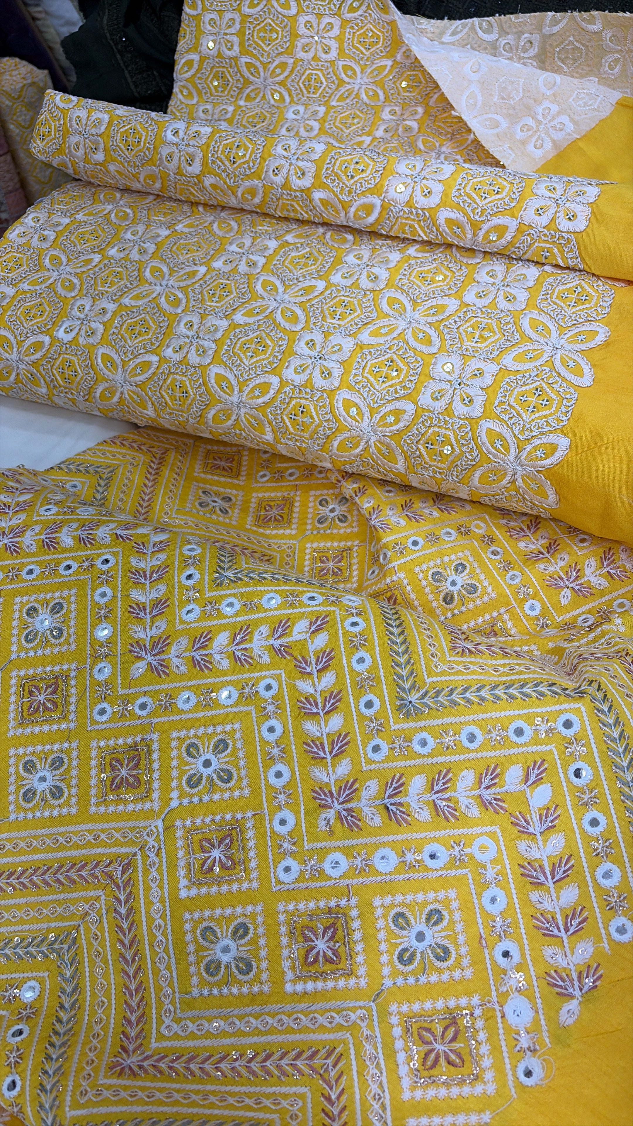 The Yellow Suit Fabric