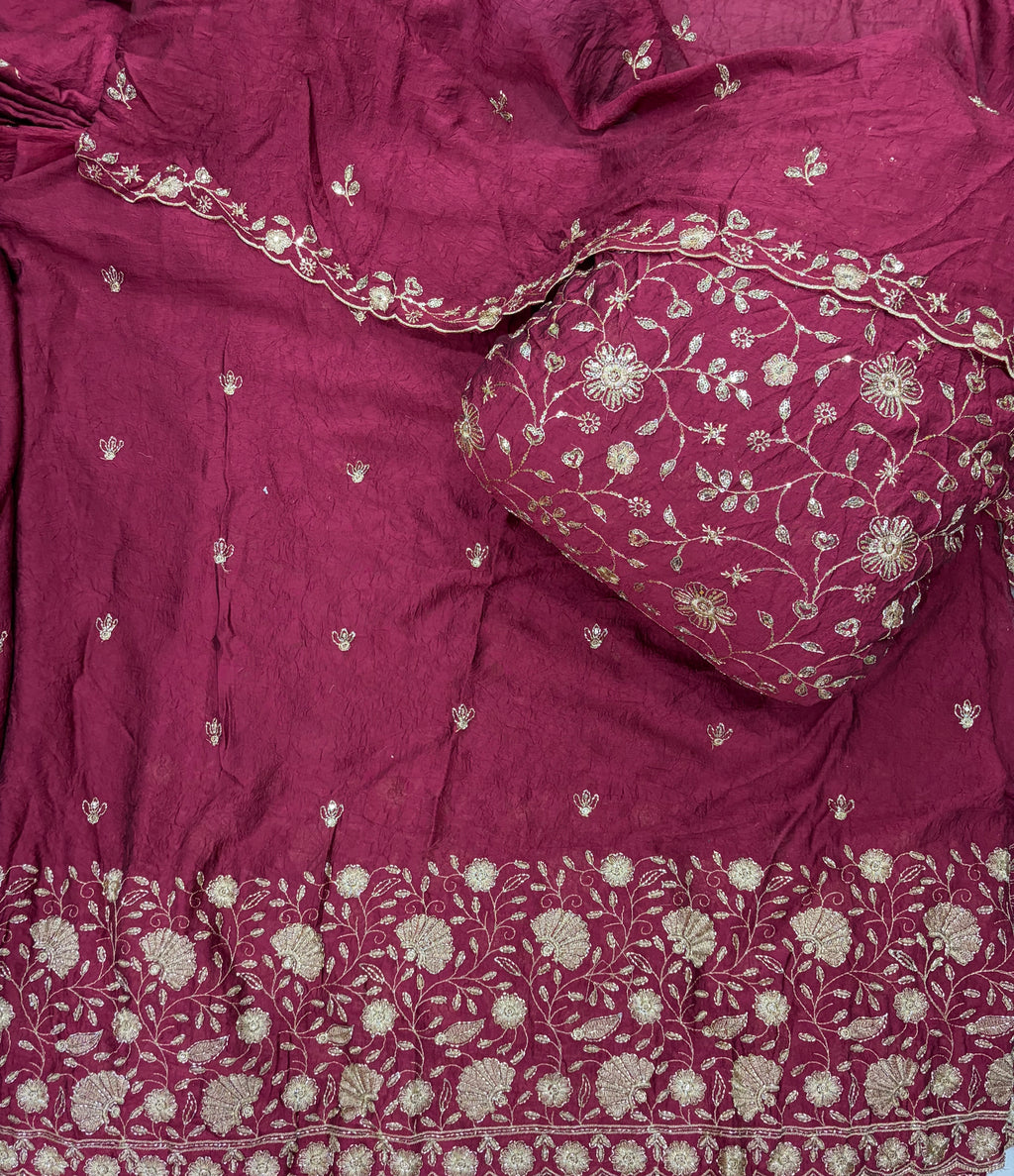 The Maharani Saree Fabric