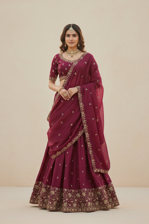 The Maharani Saree Fabric