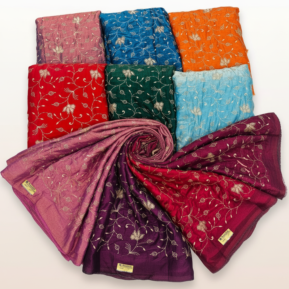 Noor-e-Neel Fabric