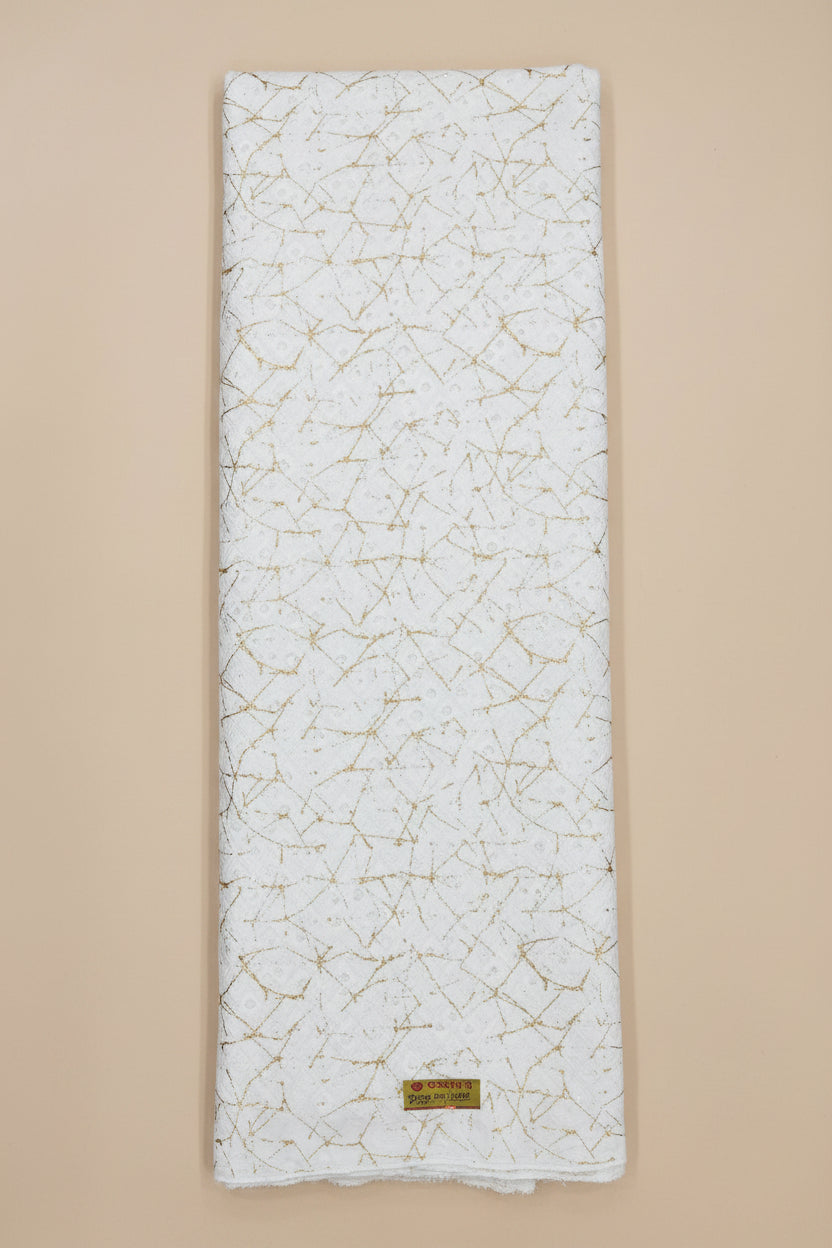 Marble-patterned tile on a tiled wall
