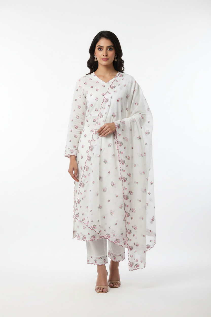 Kora Cotton Work D.No 134